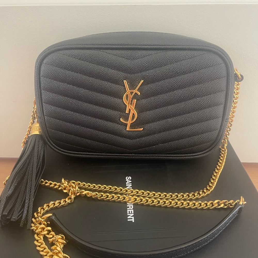 YSL black purse